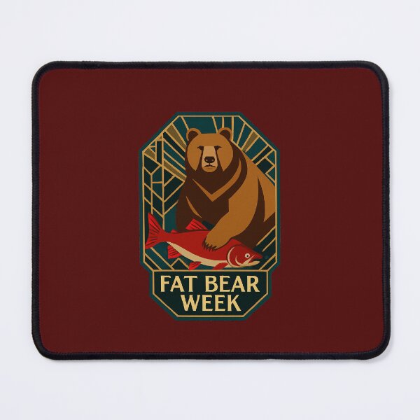 Item preview, Fat Bear Week designed and sold by Broken Antler Designs .