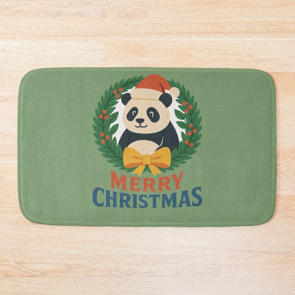 Item preview, Feliz Navidad oso panda designed and sold by FrictionMaxxing.