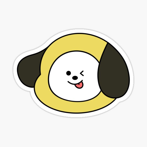 Jimin Chimmy Bt21 Stickers for Sale | Redbubble