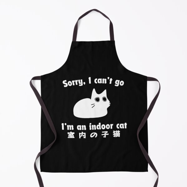 Item preview, Sorry I Can’t Go I’m an Indoor Cat, Funny Indoor Kitten, Cat Lover gift designed and sold by PrintItStudio.