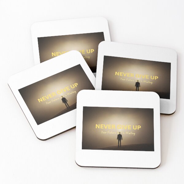 Item preview, Never Give Up – Your Future Self is Waiting | Motivational T-Shirt designed and sold by Fyrepath.