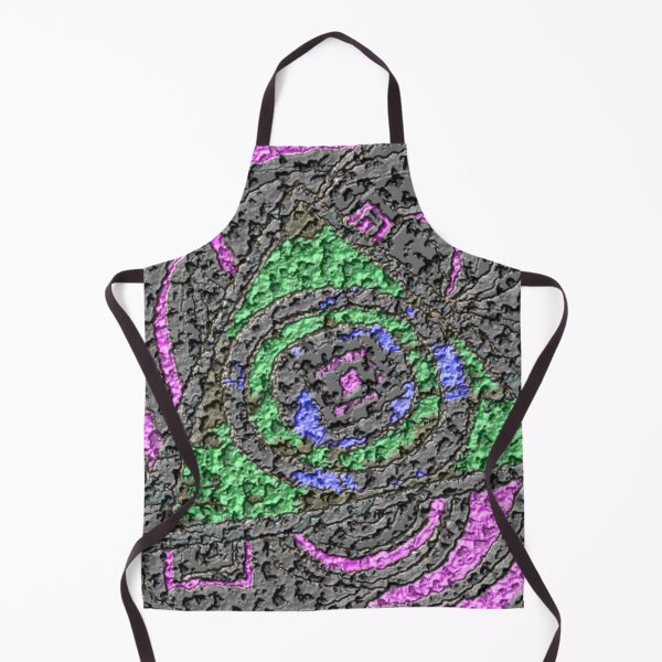 Item preview, shapes of things riddled round colorful abstract design designed and sold by SmashingDeals.