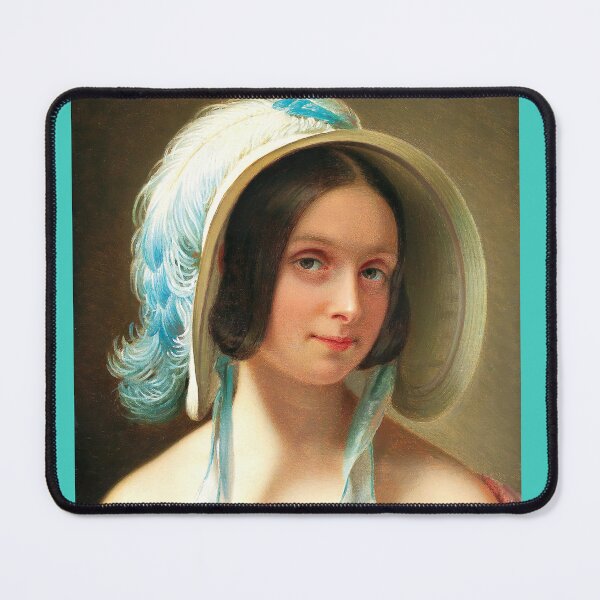 Item preview, Retrato de una joven con sombrero designed and sold by tarotstarostina.
