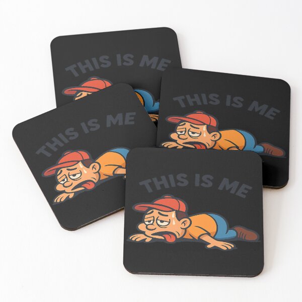 Item preview, Questo sono io – personaggio cartoon buffo e stanco designed and sold by RyoSaeba90.