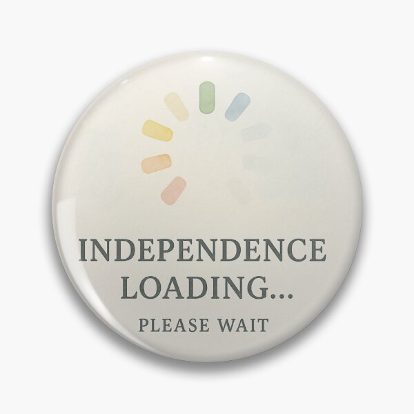 Item preview, Independence Loading… Please Wait — Montessori Progress Circle Design designed and sold by MforMontessori.