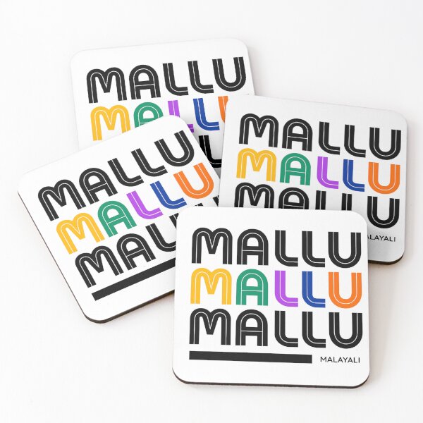Item preview, Vibrant Mallu Pride Retro Typography – Kerala Heritage Aesthetic Design designed and sold by malufromhtown.