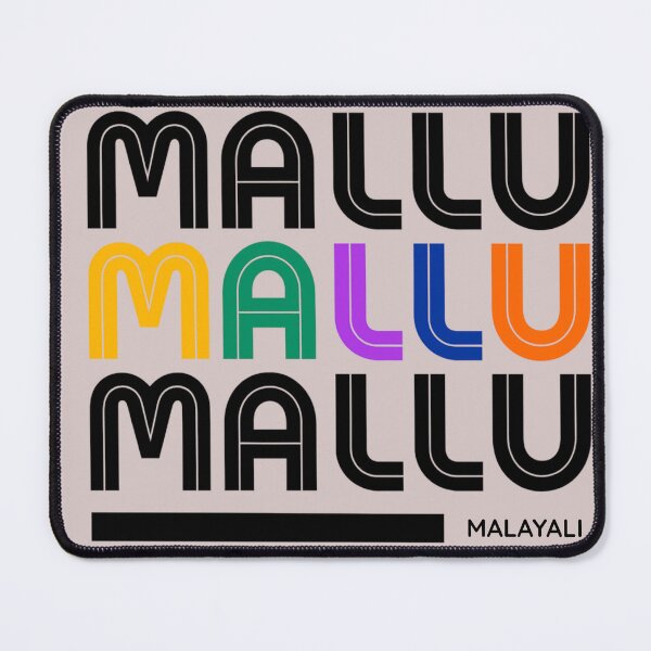 Item preview, Vibrant Mallu Pride Retro Typography – Kerala Heritage Aesthetic Design designed and sold by maluhtown.