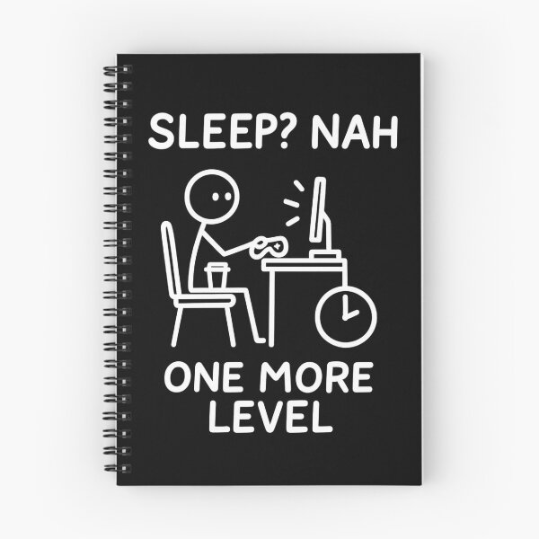 Item preview, Funny Gamer Quote Sleep? Nah, One More Level designed and sold by ModkMerch.