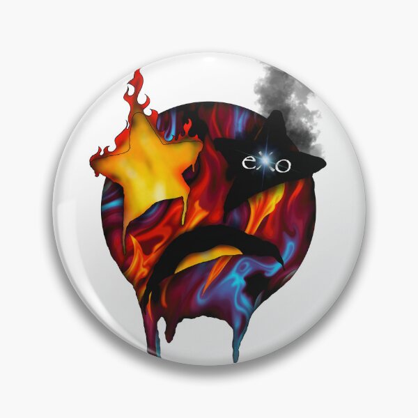 Item preview, Fiery Emoji Face (Large)—Fire & Smoke Emoji Digital Art designed and sold by eXo-Designs.