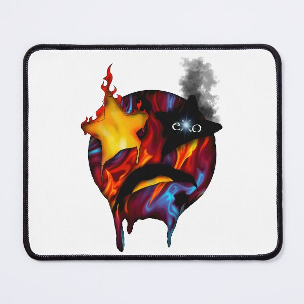 Item preview, Fiery Emoji Face (Large)—Fire & Smoke Emoji Digital Art designed and sold by eXo-Designs.