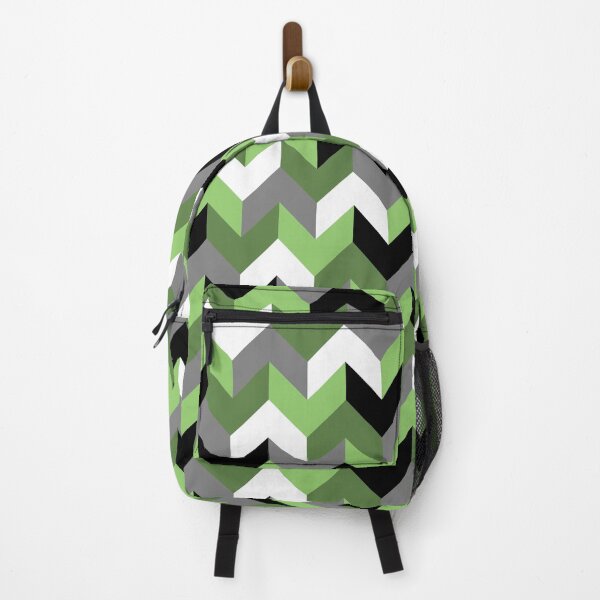 Item preview, Green, White, Grey and Black Chevron Arrow designed and sold by 4HG Design.