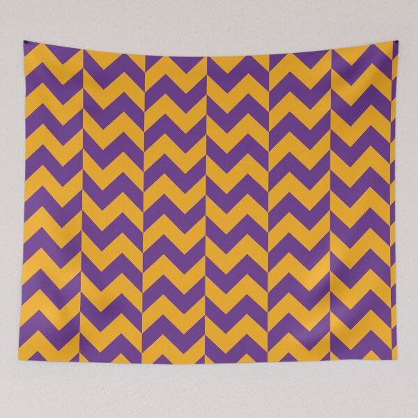 Item preview, Purple and Yellow Chevron Zigzag designed and sold by 4HG Design.
