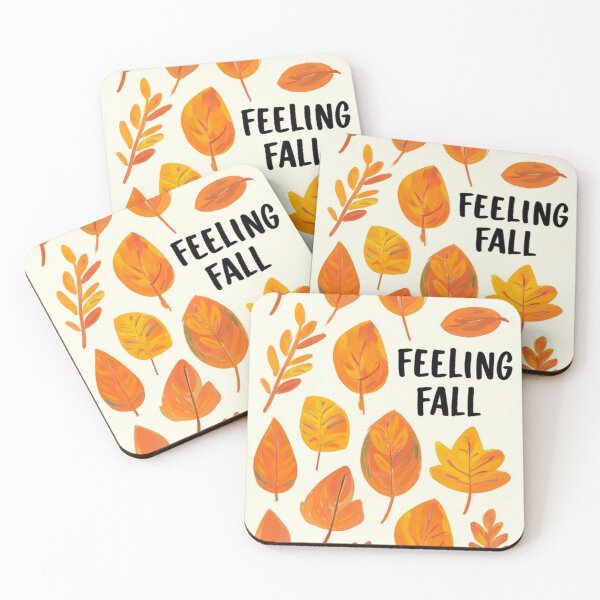 Item preview, feeling fall leaves in oranges designed and sold by Lizzilzil.