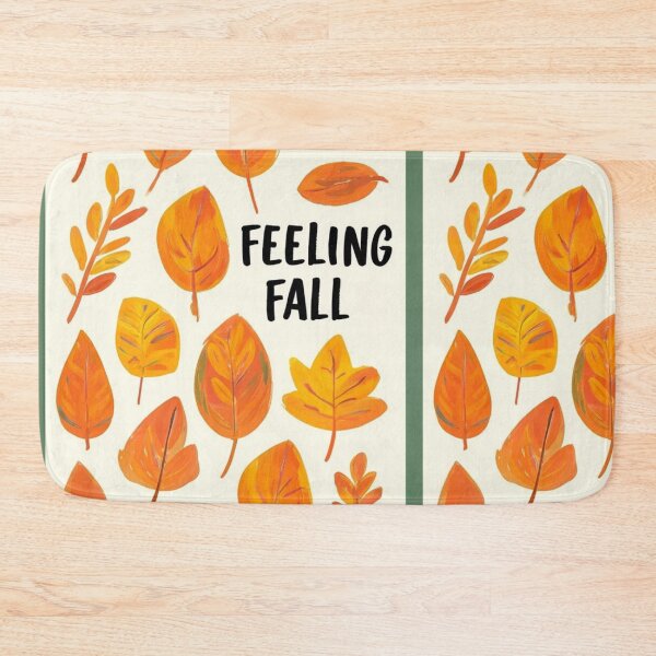 Item preview, feeling fall leaves in oranges designed and sold by Lizzilzil.