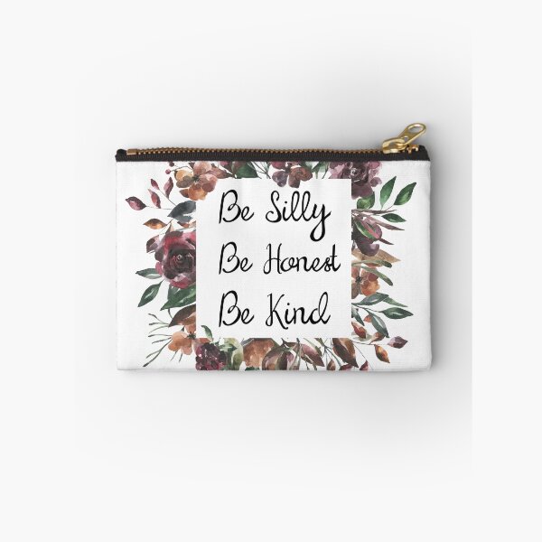 Item preview, Be Silly Be Honest Be Kind Floral Frame designed and sold by aleigh93.