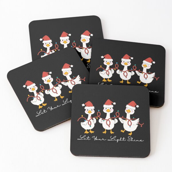 Item preview, Silly Goose Christmas Let Your Light Shine designed and sold by Forevermore.