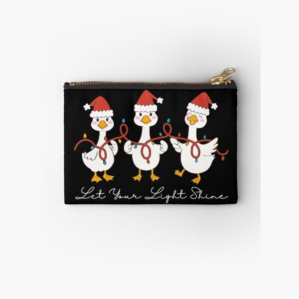 Item preview, Silly Goose Christmas Let Your Light Shine designed and sold by Forevermore.