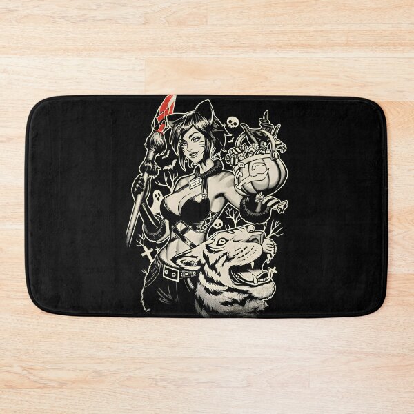 Item preview, Seductive Tiger Hunter – Dark Halloween Fantasy designed and sold by El Hermano Gym.