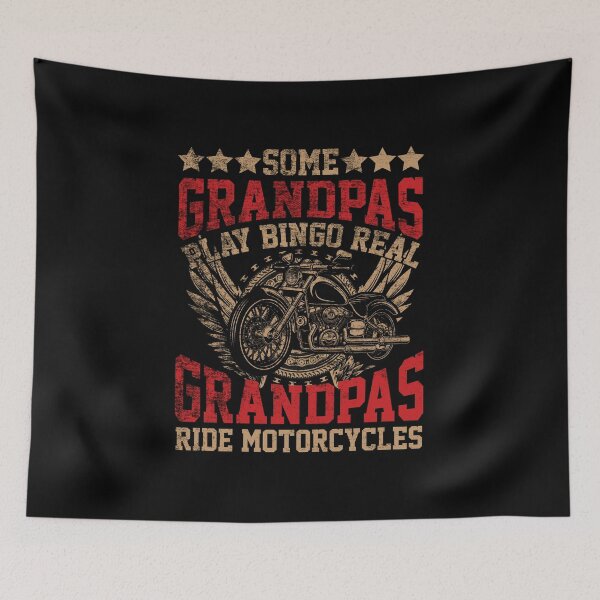 Item preview, some grandpas play bingo real grandpas ride motorcycles designed and sold by mester26.