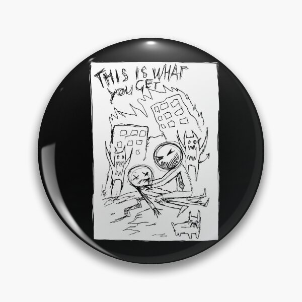 Item preview, Karma Police - Ballpoint Sketch - Illustrated Lyrics designed and sold by bangart.