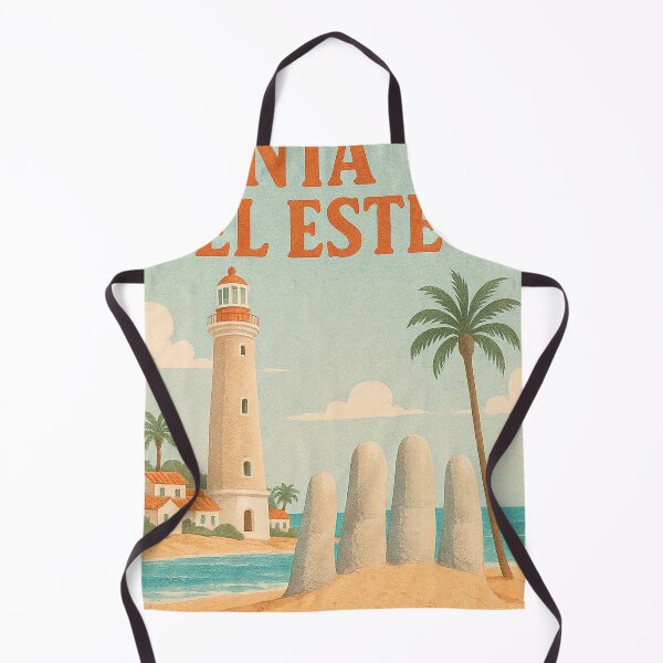 Item preview, Punta del Este Uruguay Vintage Travel Poster designed and sold by CapyToon.