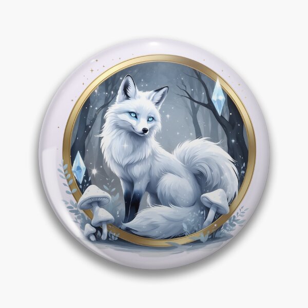 Item preview, Eirith the Winter Guardian Fox designed and sold by EtherealMoodboard.