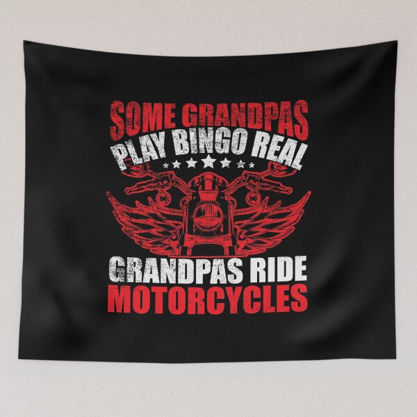 Item preview, some grandpas play bingo real grandpas ride motorcycles designed and sold by mester26.