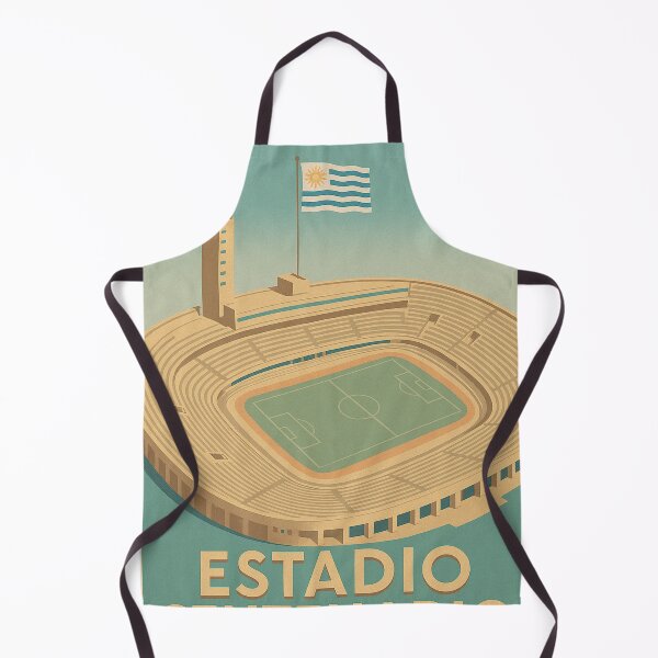 Item preview, Centenario Stadium Uruguay Vintage Travel Poster designed and sold by CapyToon.
