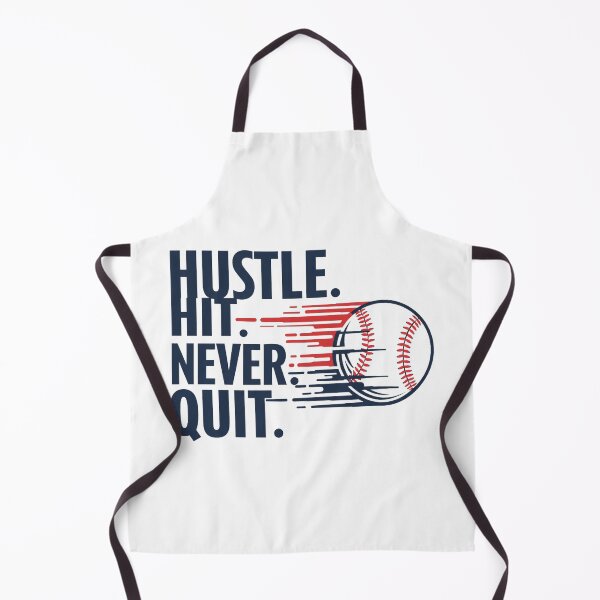 Item preview, Hustle Hit Never Quit Baseball Design designed and sold by EastEndTownie.