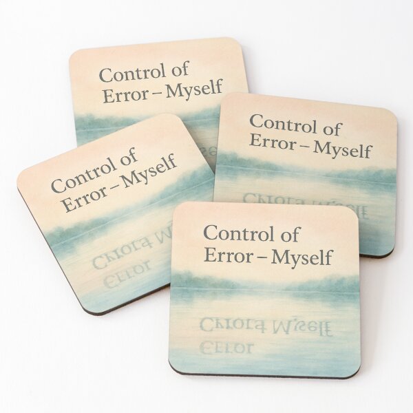 Item preview, Control of Error: Myself — Montessori Minimalist Design designed and sold by MforMontessori.