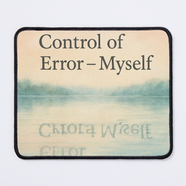 Item preview, Control of Error: Myself — Montessori Minimalist Design designed and sold by MforMontessori.
