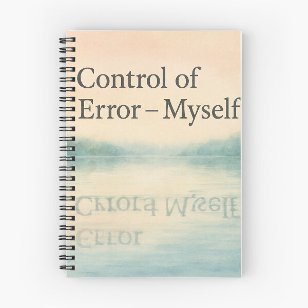 Item preview, Control of Error: Myself — Montessori Minimalist Design designed and sold by MforMontessori.
