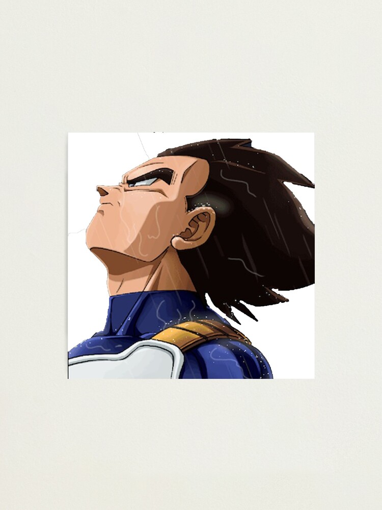 vegeta in rain