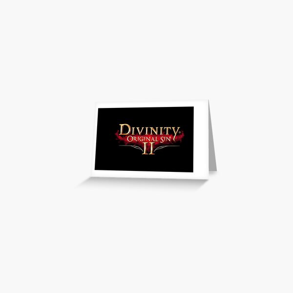 Divinity Original Sin 2 Logo Greeting Card