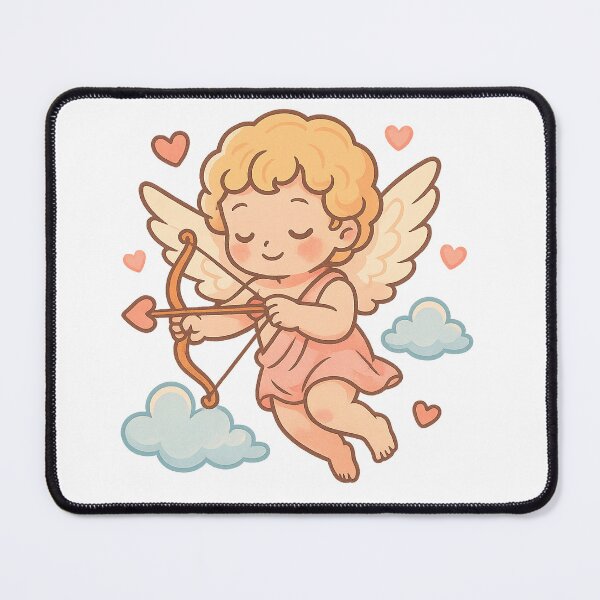 Item preview, Cute Cupid with Bow and Arrow – Valentine’s Day Love Angel designed and sold by CapyToon.