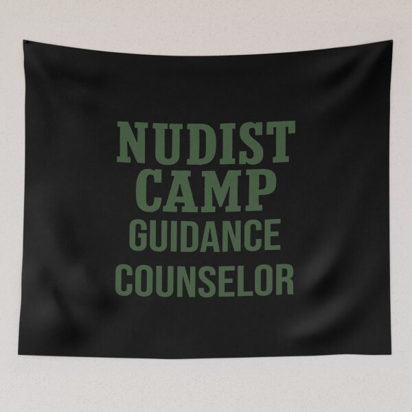 Item preview, Vintage Nudist Camp Guidance Counselor designed and sold by QuayTradingCo.