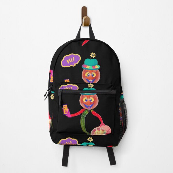 Item preview, Strange, friendly vegetable person with cat designed and sold by Planet Agora.