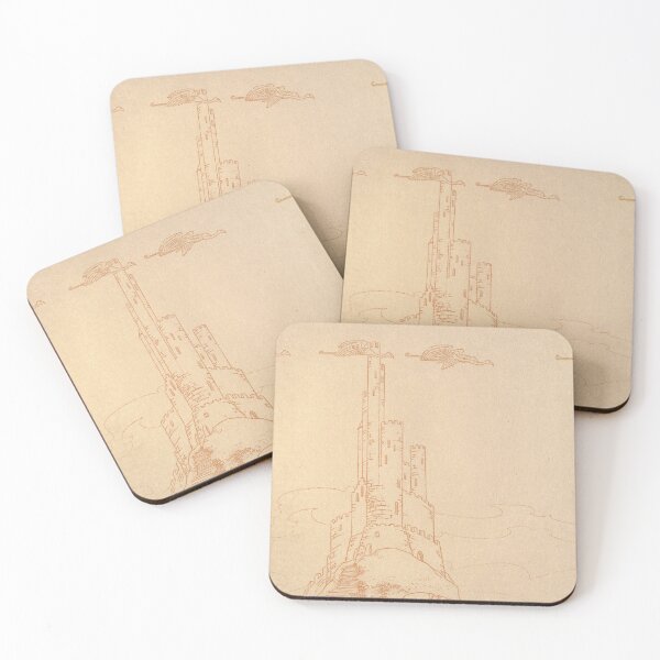 Item preview, 1920's Castle Illustration designed and sold by GoodLuckSunny.