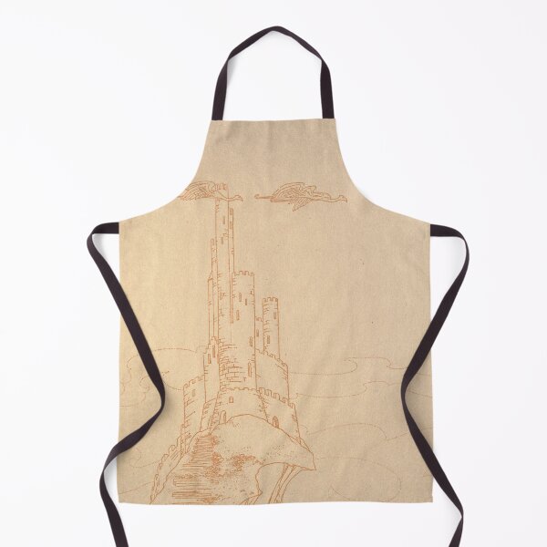 Item preview, 1920's Castle Illustration designed and sold by GoodLuckSunny.