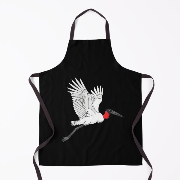 Item preview, Jabiru Red Throat Minimalist Wildlife Stork designed and sold by elderberry.