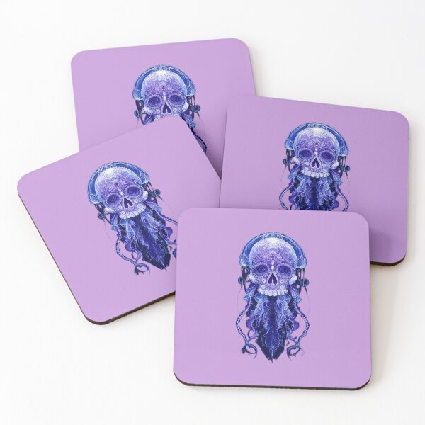 Item preview, Day of the Dead Jellyfish Scull designed and sold by Lynn Anne Creations.