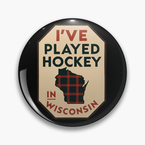 Item preview, Wisconsin Hockey  designed and sold by Broken Antler Designs .