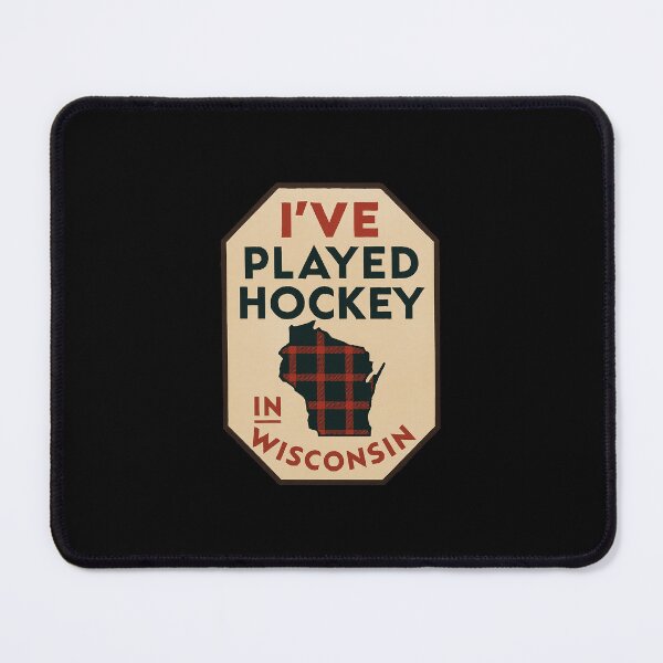 Item preview, Wisconsin Hockey designed and sold by Broken Antler Designs .