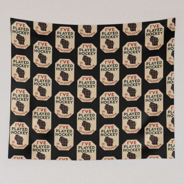 Item preview, Wisconsin Hockey  designed and sold by Broken Antler Designs .