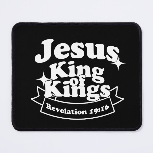 Item preview, Jesus King Of Kings White designed and sold by Retro Callback.