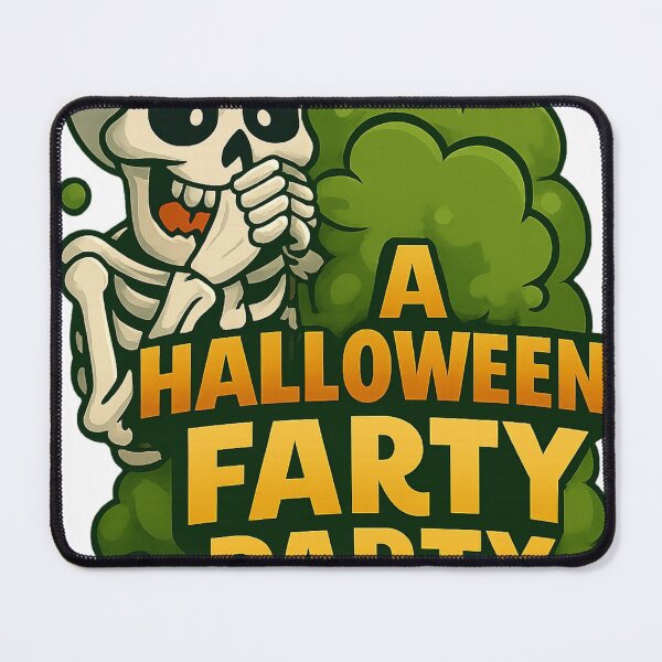 Item preview, A Halloween Farty Party – Funny Skeleton Gas Cloud Design designed and sold by LavIsInTheAir.