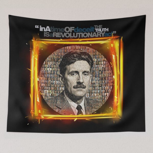 Item preview, Orwell Quote 1 designed and sold by Rex Vox.
