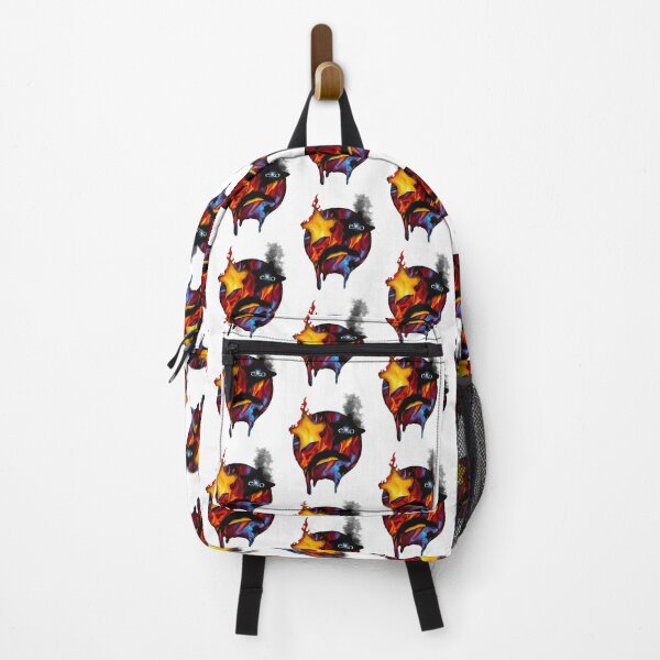 Item preview, Pattern of Fiery Emoji Faces—Fire Eyes Emoji designed and sold by eXo-Designs.