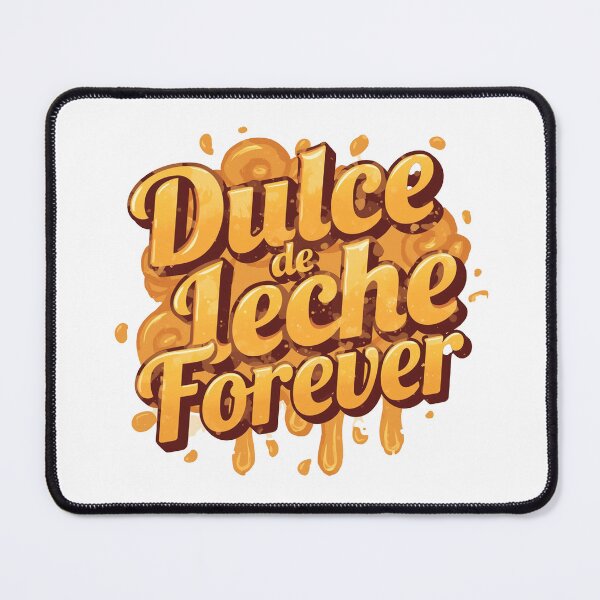 Item preview, Dulce de Leche Forever – Retro Typography Design designed and sold by CapyToon.