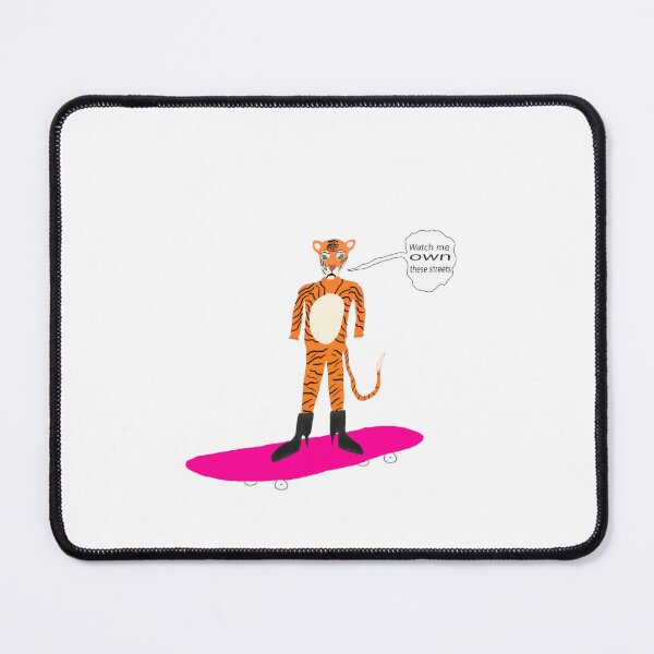 Item preview, Tigerwoman on Wheels – Watch Me Own These Streets designed and sold by Beautiful art store.